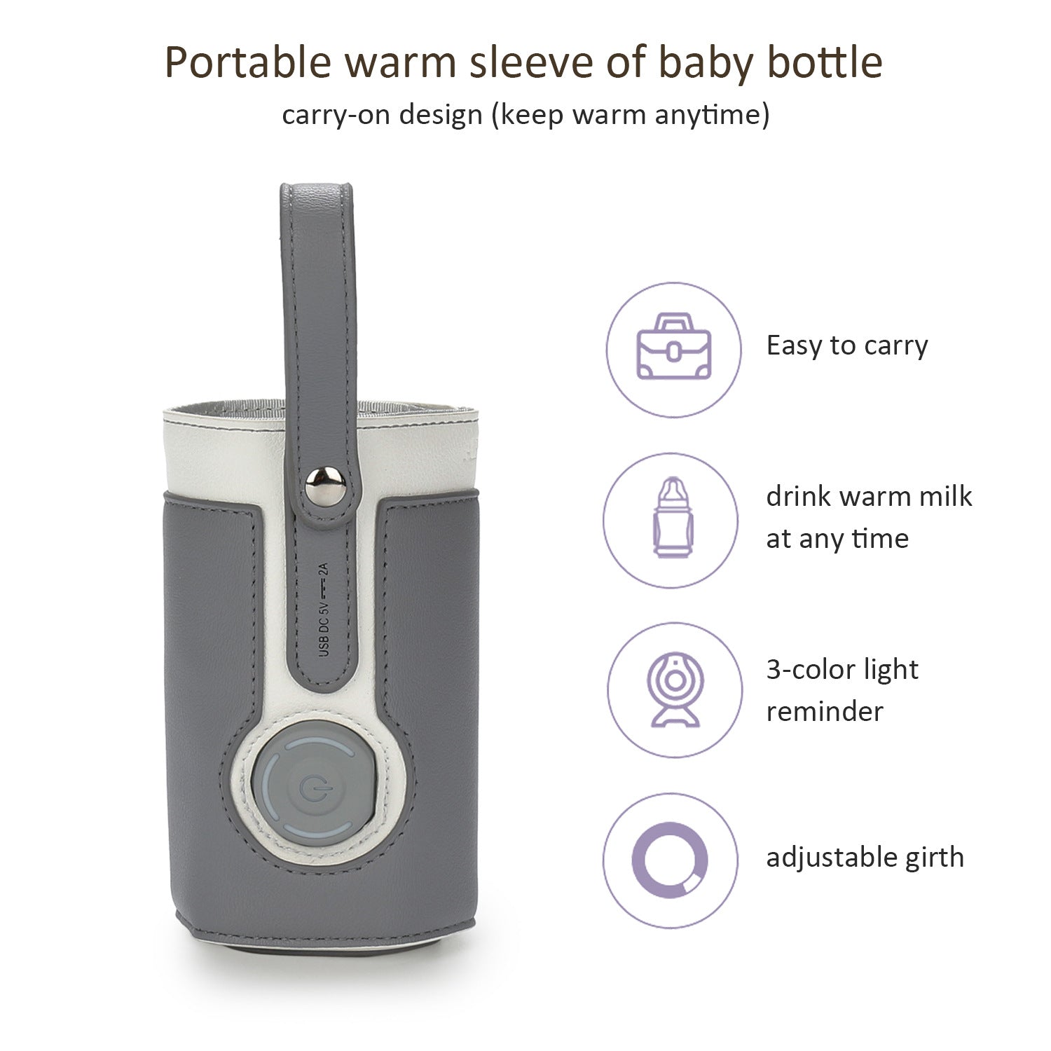 Smart Insulation Baby Bottle Cover