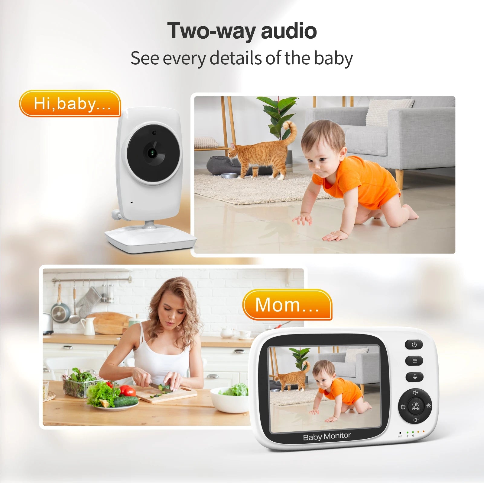 Video Baby Monitor 2.4G Wireless