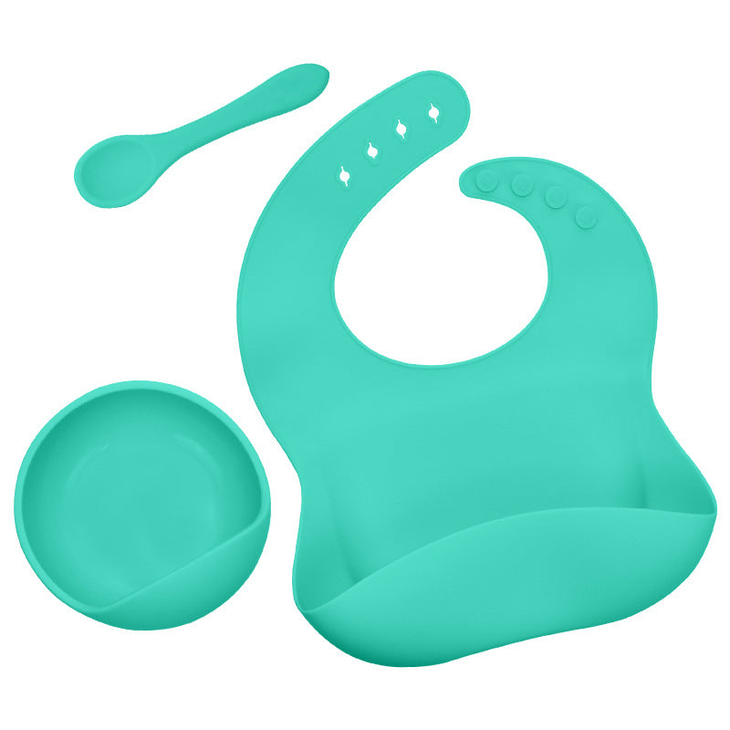 3 Piece Silicone Feeding Set