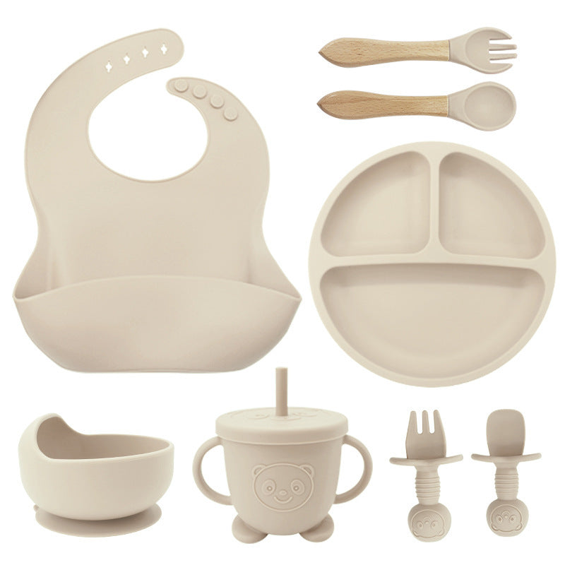 8 Piece Silicone Complete Feeding Kit