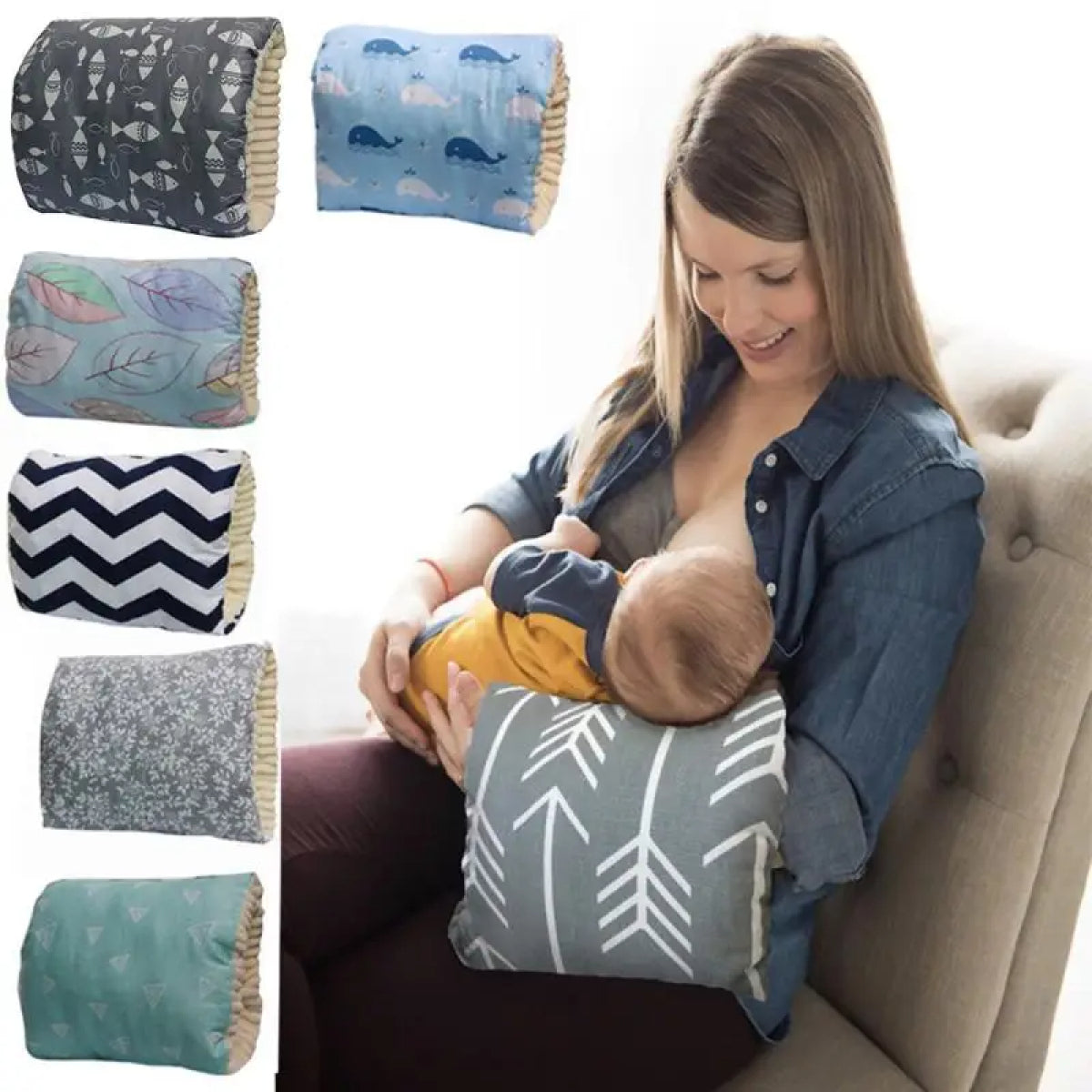 Soft Cotton Nursing Arm Pillow