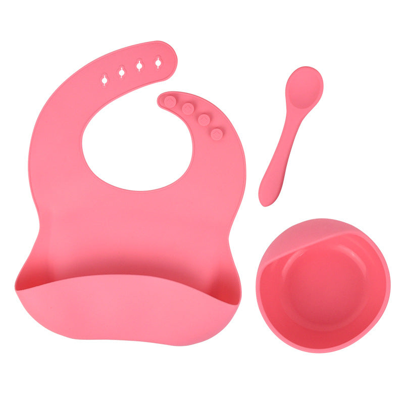 3 Piece Silicone Feeding Set