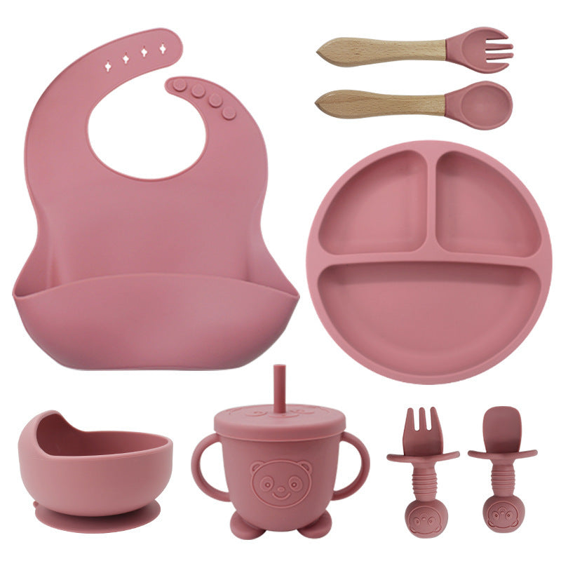 8 Piece Silicone Complete Feeding Kit