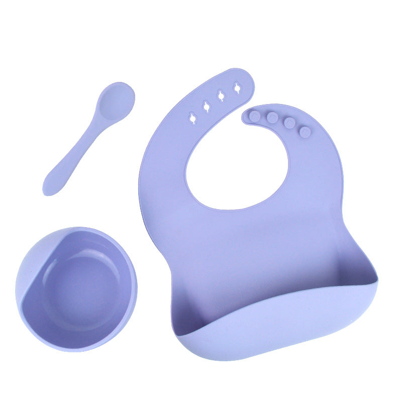 3 Piece Silicone Feeding Set