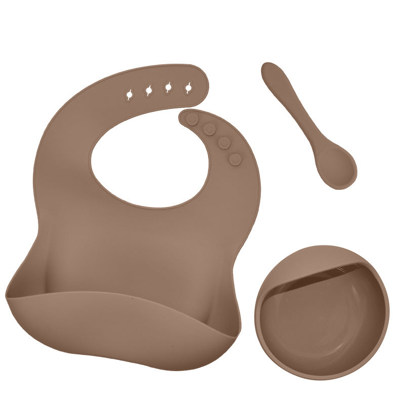 3 Piece Silicone Feeding Set