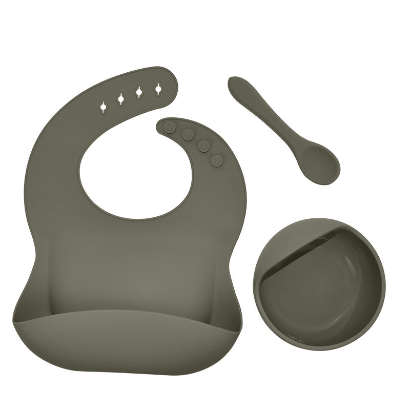 3 Piece Silicone Feeding Set