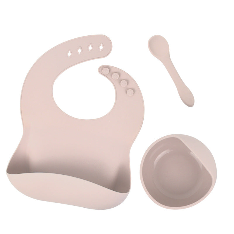 3 Piece Silicone Feeding Set