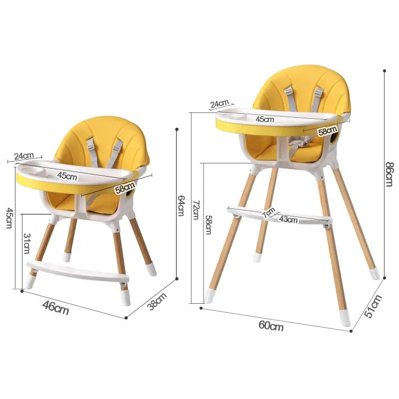 Luxurious Portable Baby High Chair