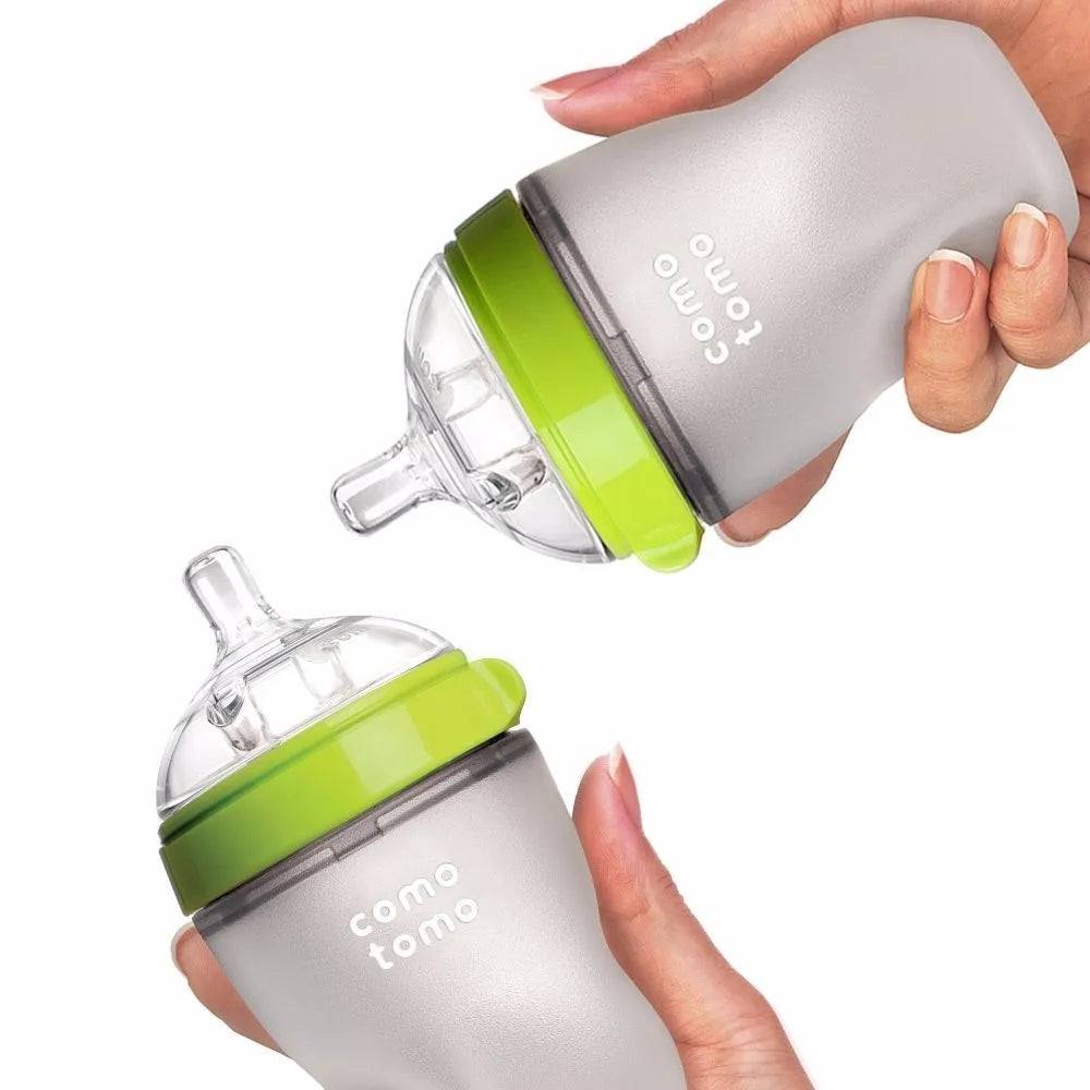 Como Tomo Silicone Baby Bottles