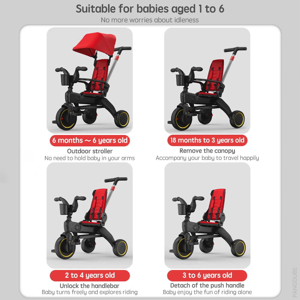 Children's Stroller Tricycle: A Versatile and Fun Ride