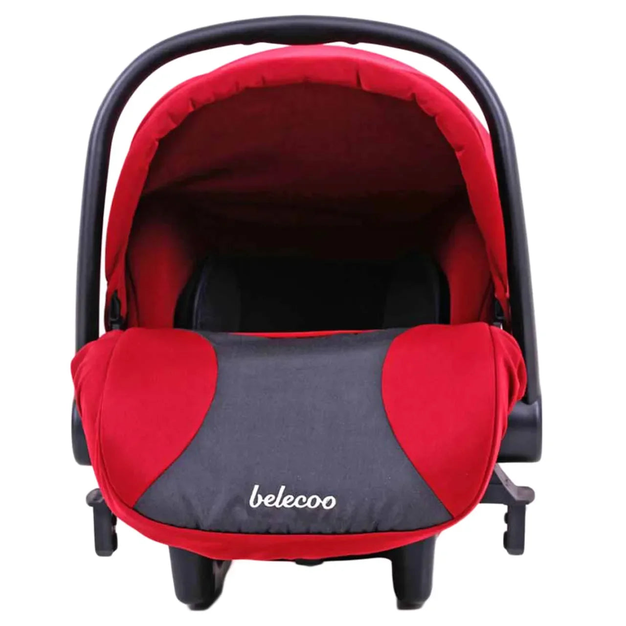 Belecoo Safety Car Seat With Stroller Adaptor - Red