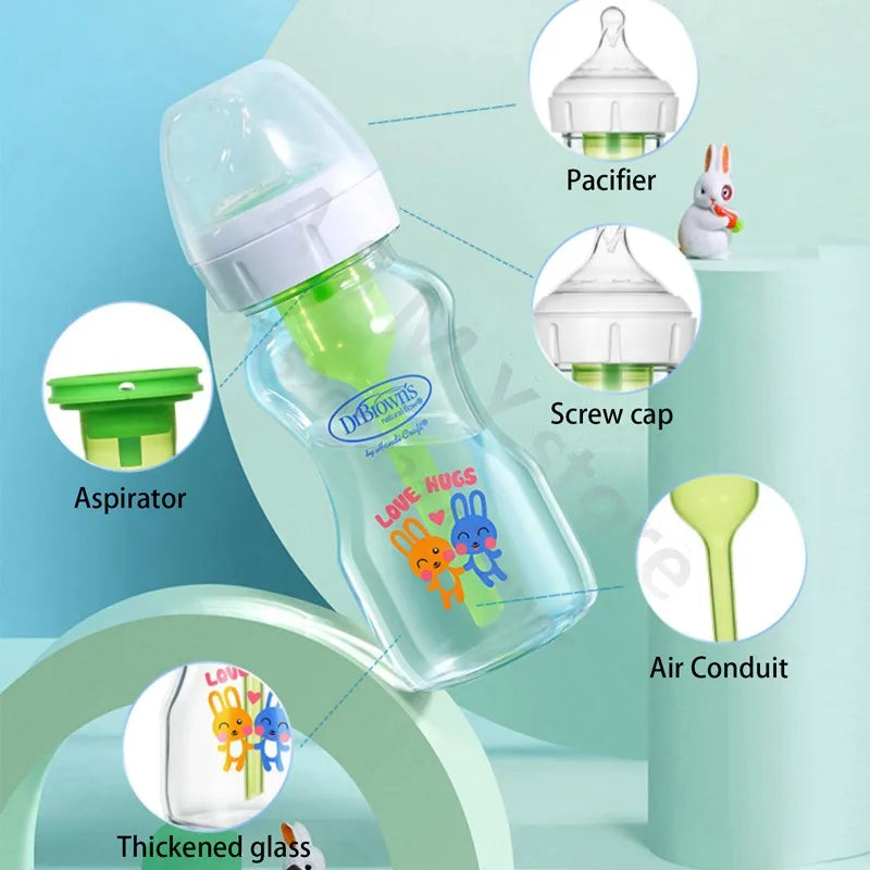 Dr. Brown's Newborn Glass Baby Bottle Set