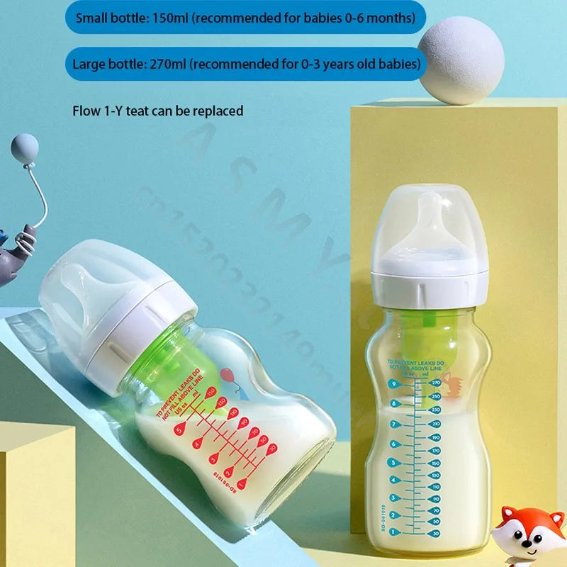 Dr. Brown's Newborn Glass Baby Bottle Set