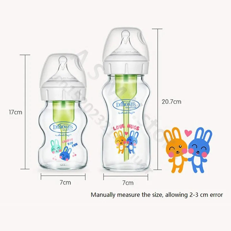 Dr. Brown's Newborn Glass Baby Bottle Set