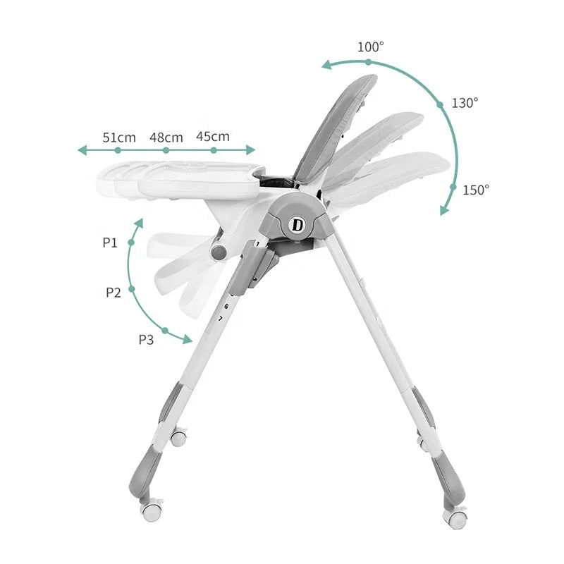 Versatile Portable Baby Dining Chair