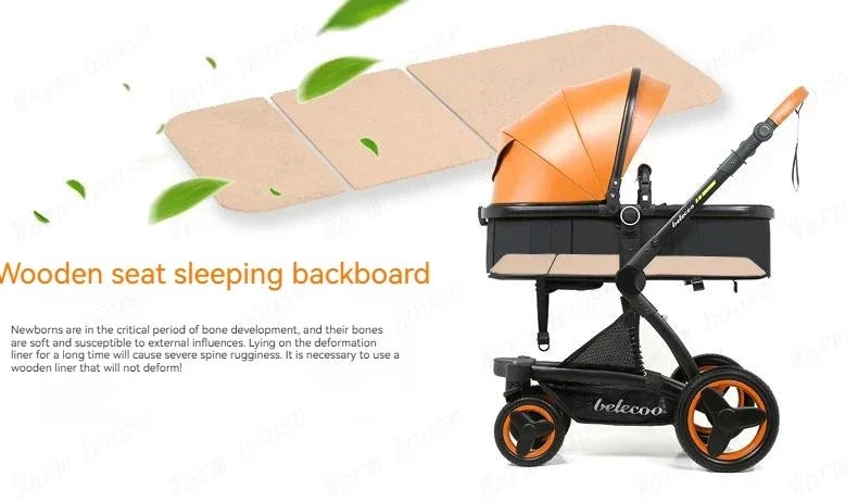 Belecoo 3-in-1 Baby Stroller