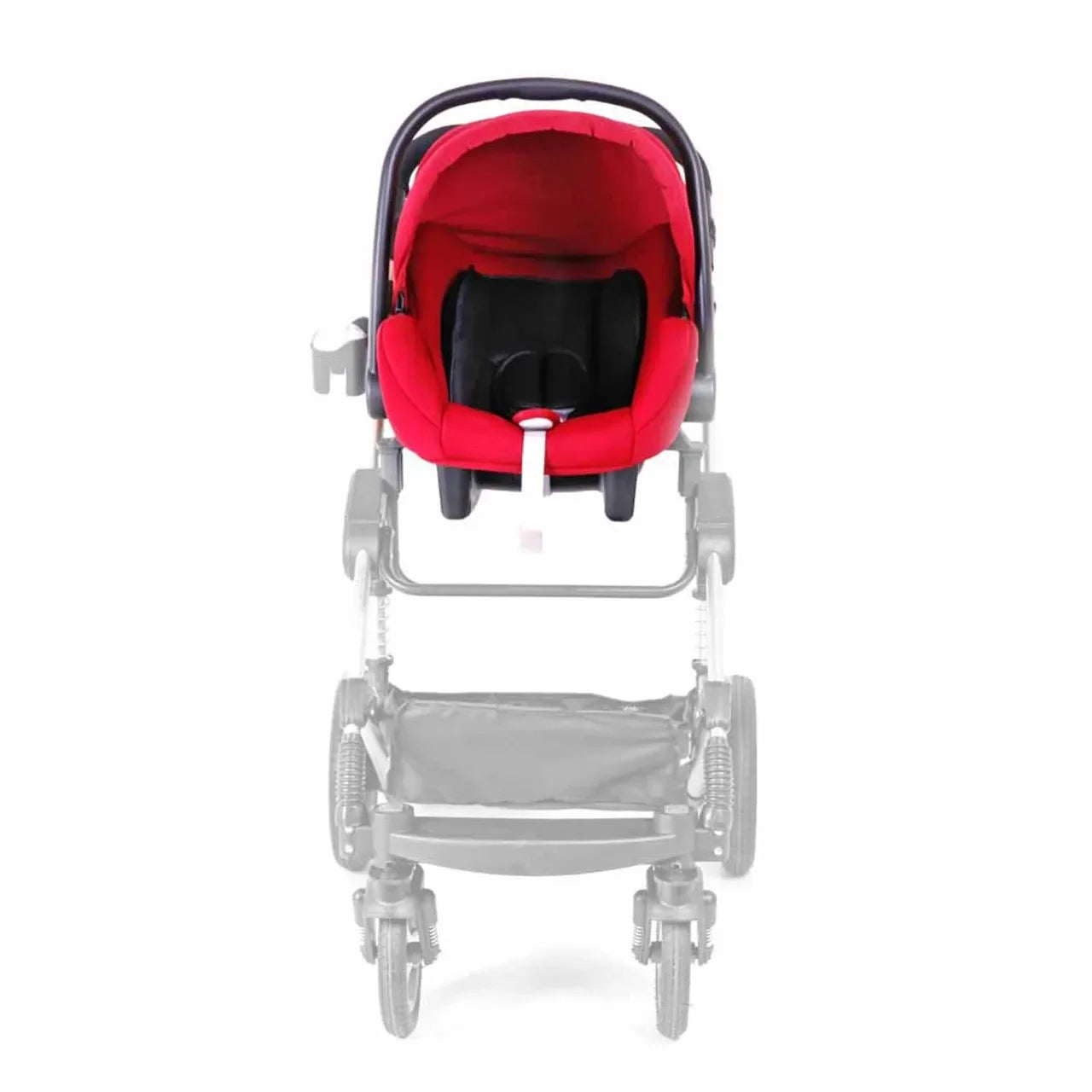 Belecoo Safety Car Seat With Stroller Adaptor - Red