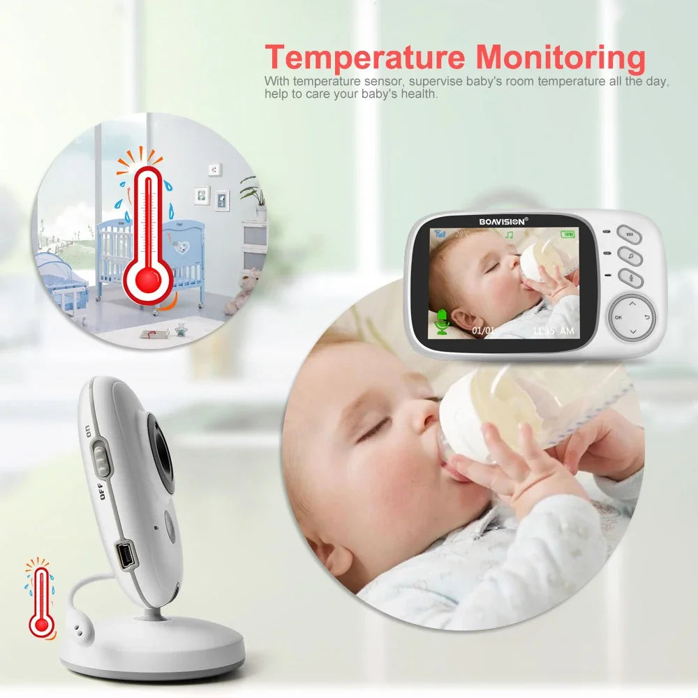 PEGATAH VB603 Video Baby Monitor